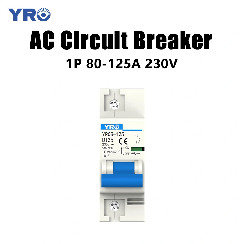 1P 6-63A 220V AC 회로 차단기