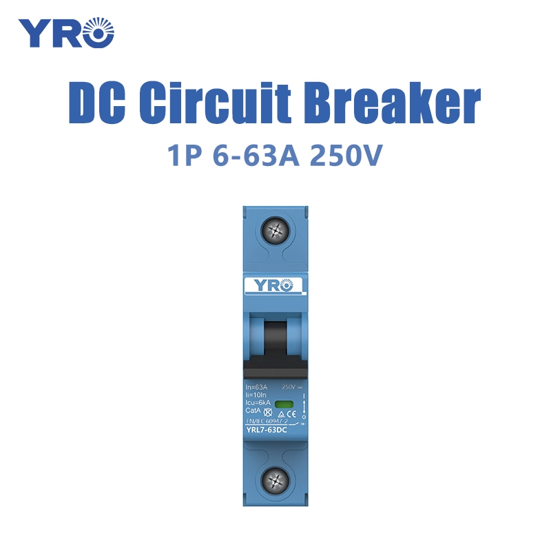 1P 6-63A 250V DC 회로 차단기