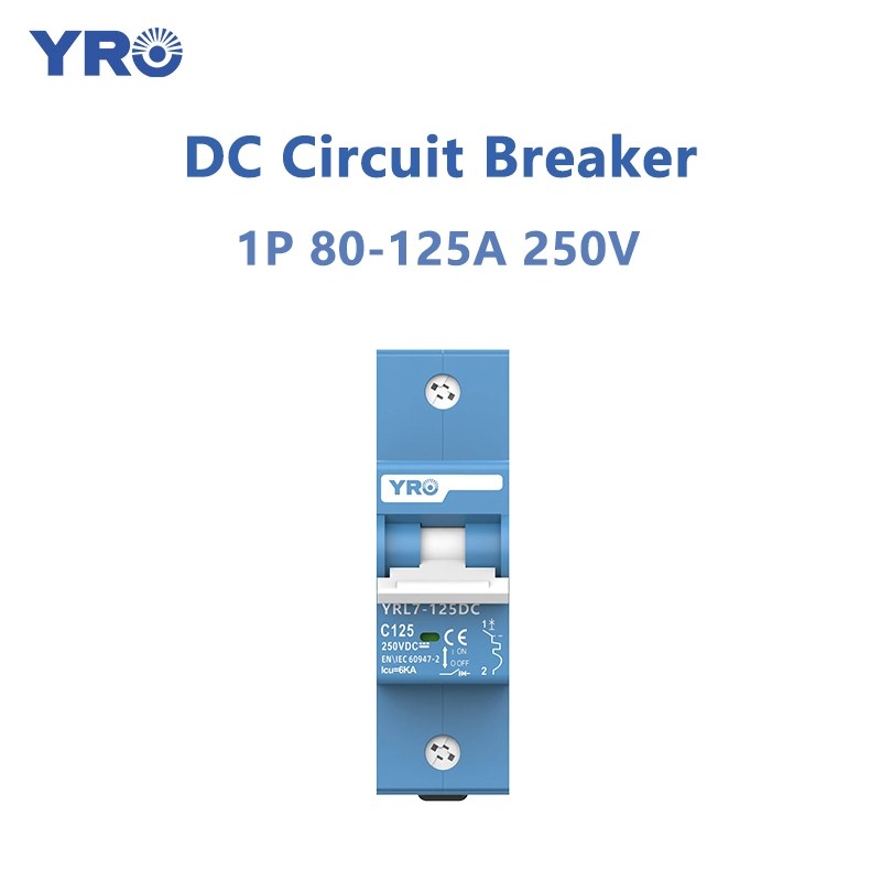 1P 80-125A 250V DC 회로 차단기