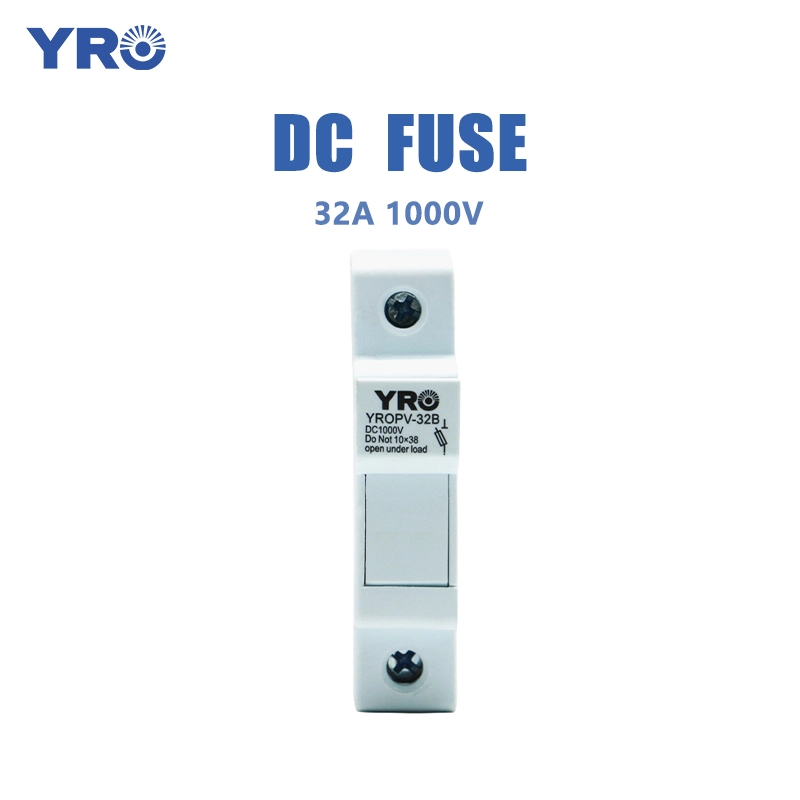 32A 1000V DC 퓨즈 홀더 표시등이 없습니다