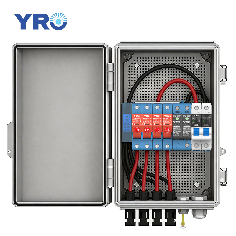 4 In 1 Out 500V DC ABS 배전함