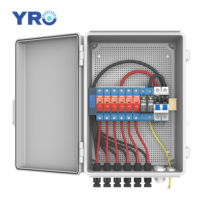 6 In 1 Out 500V DC ABS 배전함