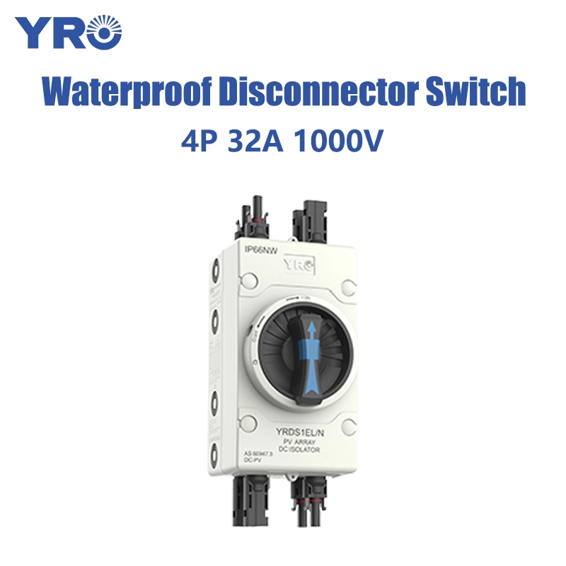 IP66 4P 32A 1000V 2 문자열 상단 하단 아웃
